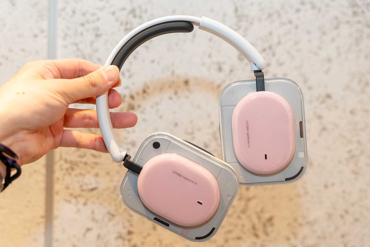 「Headphone (a)」ピンク