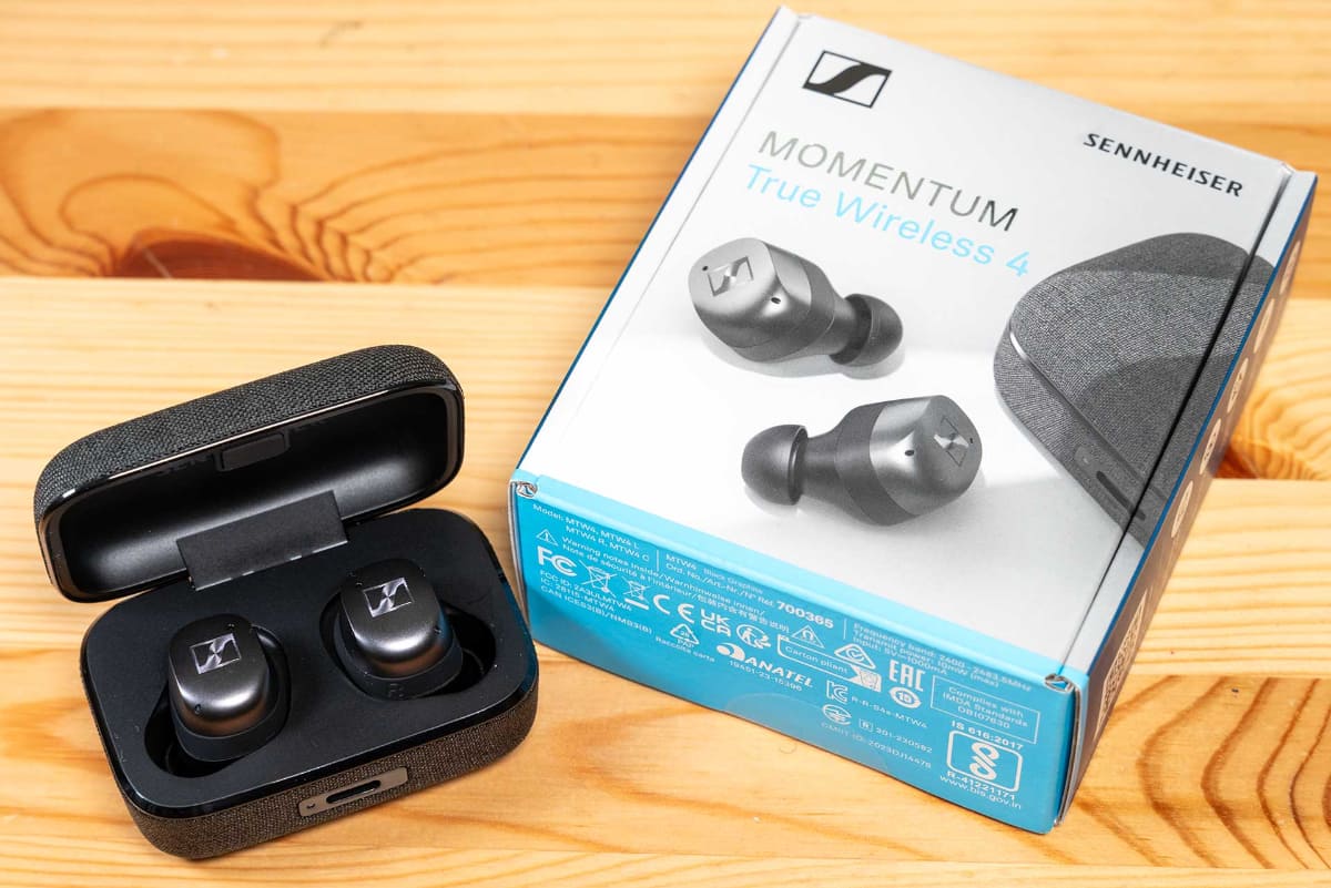 ゼンハイザー 完全ワイヤレスイヤフォン「Momentum True Wireless 4」