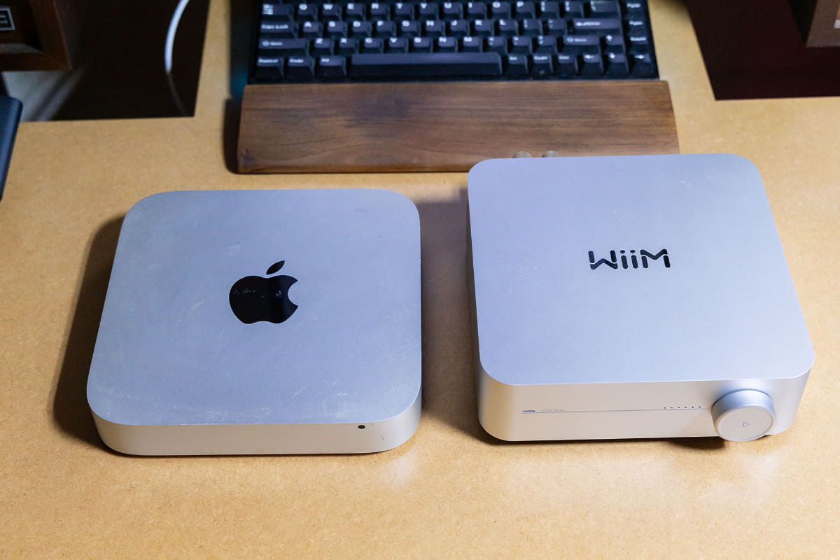 Mac Miniと並べてみた