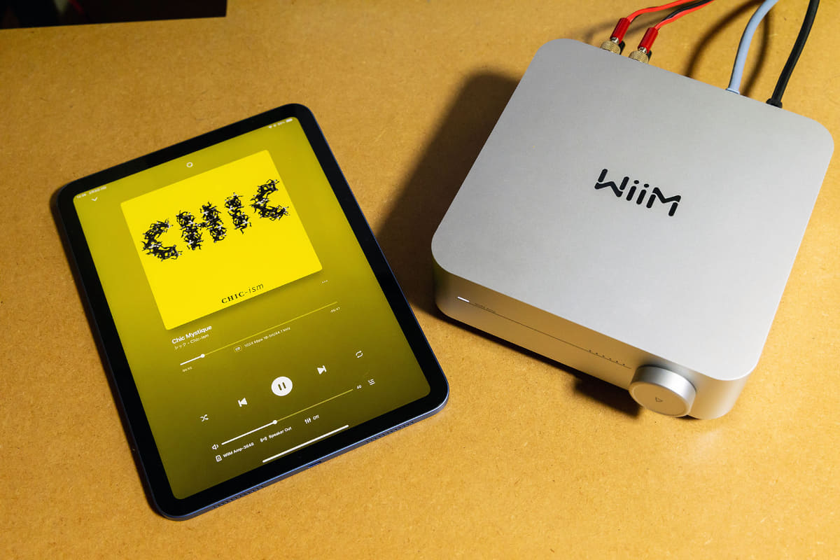 CHIC MystiqueをLAN入力からも聴いてみた