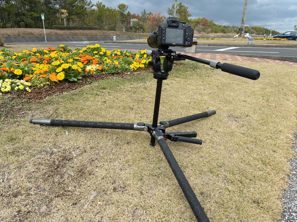 センターポールがあるとここまでしか下げられない