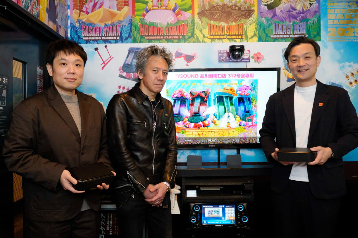 左からスタンダード 尾崎氏、クープ 近藤氏、ハーマンインターナショナル 濱田氏