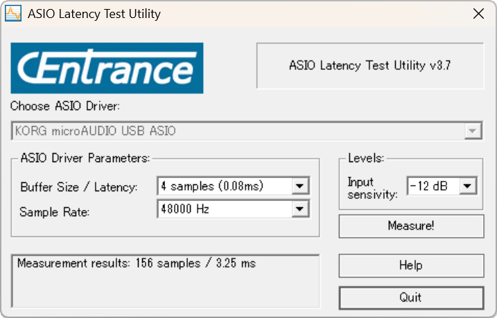 4 Samples/48kHzの結果