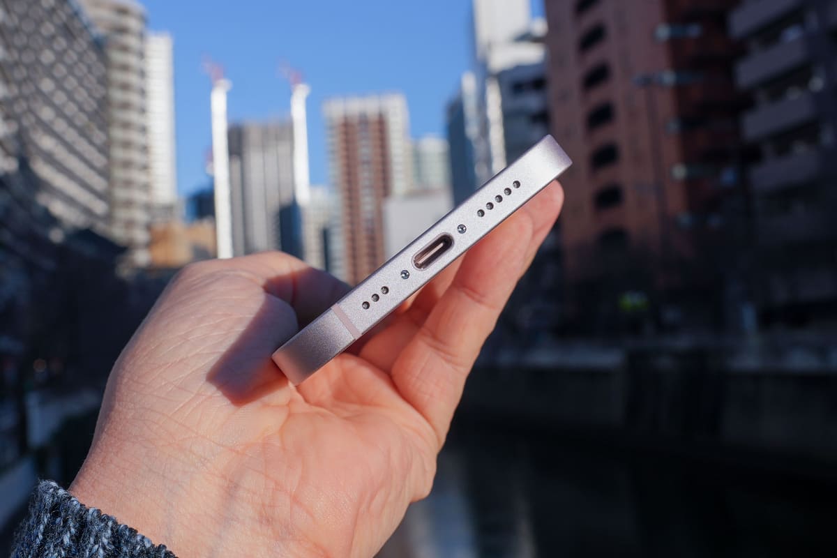 底面。もちろんUSB-C。