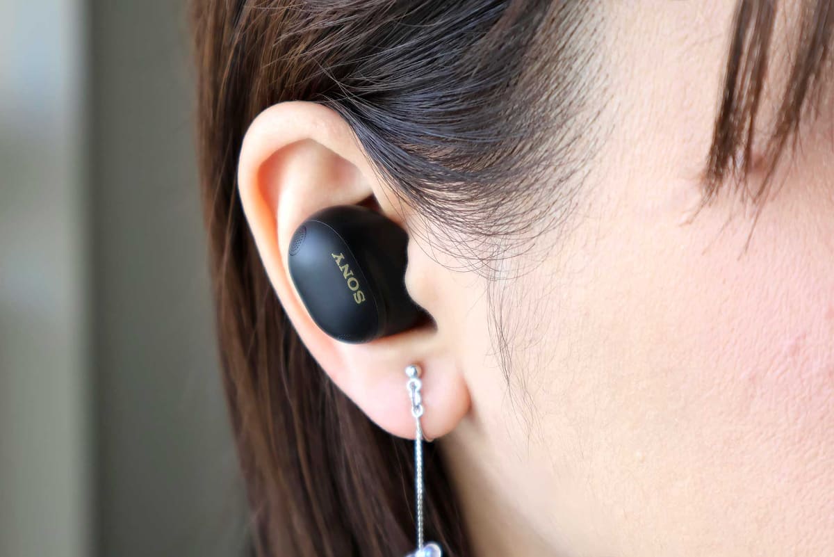 耳へのフィット感も良好