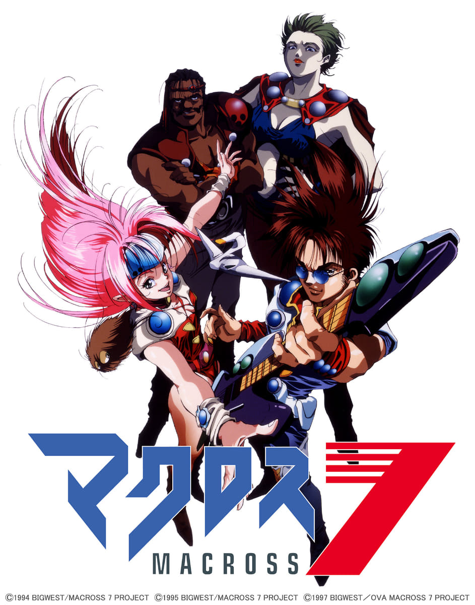 <span class="fnt-70">(c)1994 BIGWEST/MACROSS 7 PROJECT　(c)1995 BIGWEST/MACROSS 7 MOVIE PROJECT　(c)1997 BIGWEST/OVA MACROSS 7 PROJECT</span>