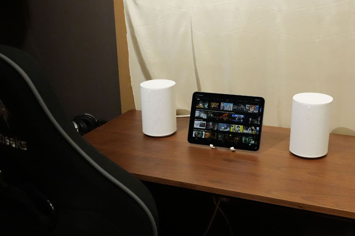 Era 100×2台で聴いてみる