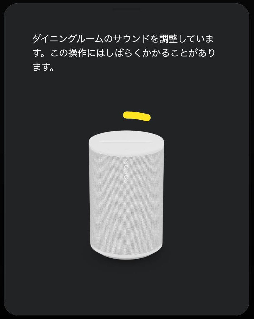 Trueplayの測定をしているところ