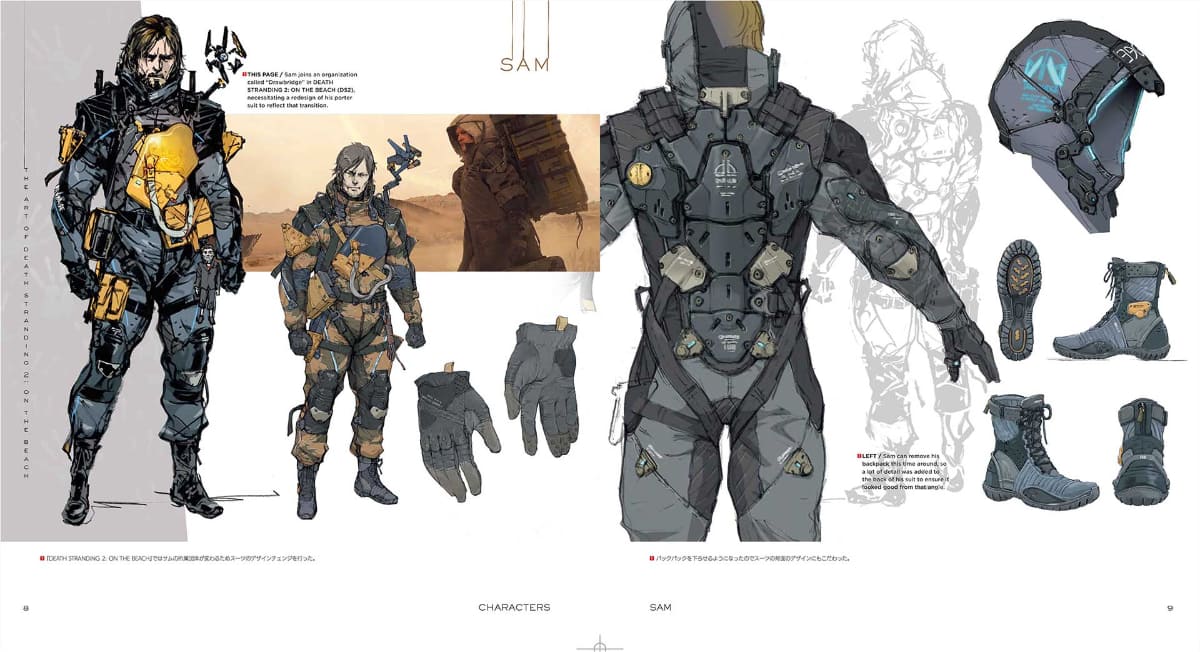<span class="fnt-70">(C)KOJIMA PRODUCTIONS Co., Ltd. / HIDEO KOJIMA. This translation of The Art of DEATH STRANDING 2: ON THE BEACH, first published in 2026, is published by arrangement with Titan Publishing Group Ltd. through The English Agency (Japan) Ltd.</span>