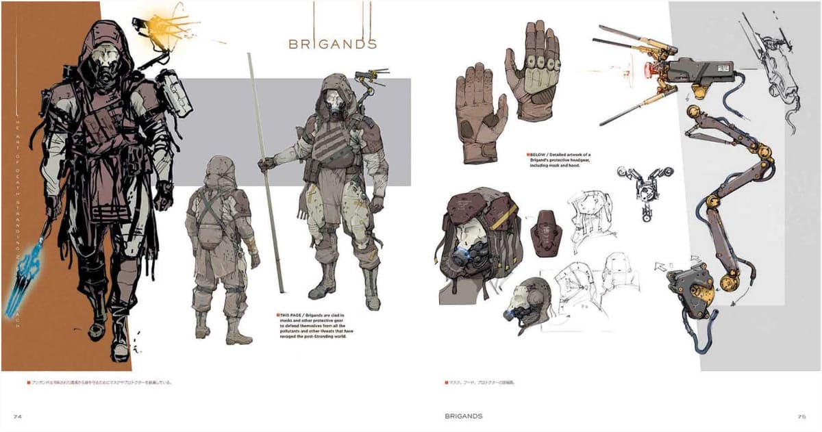 <span class="fnt-70">(C)KOJIMA PRODUCTIONS Co., Ltd. / HIDEO KOJIMA. This translation of The Art of DEATH STRANDING 2: ON THE BEACH, first published in 2026, is published by arrangement with Titan Publishing Group Ltd. through The English Agency (Japan) Ltd.</span>