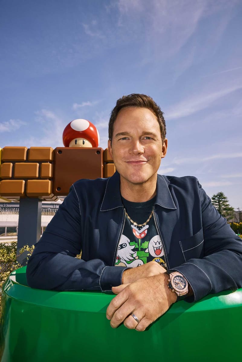 マリオ役のクリス・プラット<br><span class="fnt-70">(C)2025 Nintendo and Universal Studios. All Rights Reserved.</span>