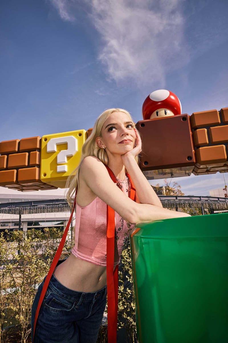 ピーチ姫役のアニャ・テイラー＝ジョイ<br><span class="fnt-70">(C)2025 Nintendo and Universal Studios. All Rights Reserved.</span>