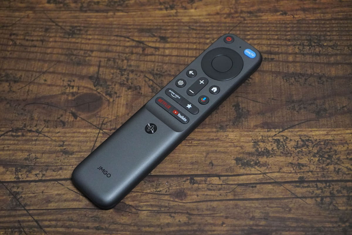 ジャイロセンサーを備えたリモコン