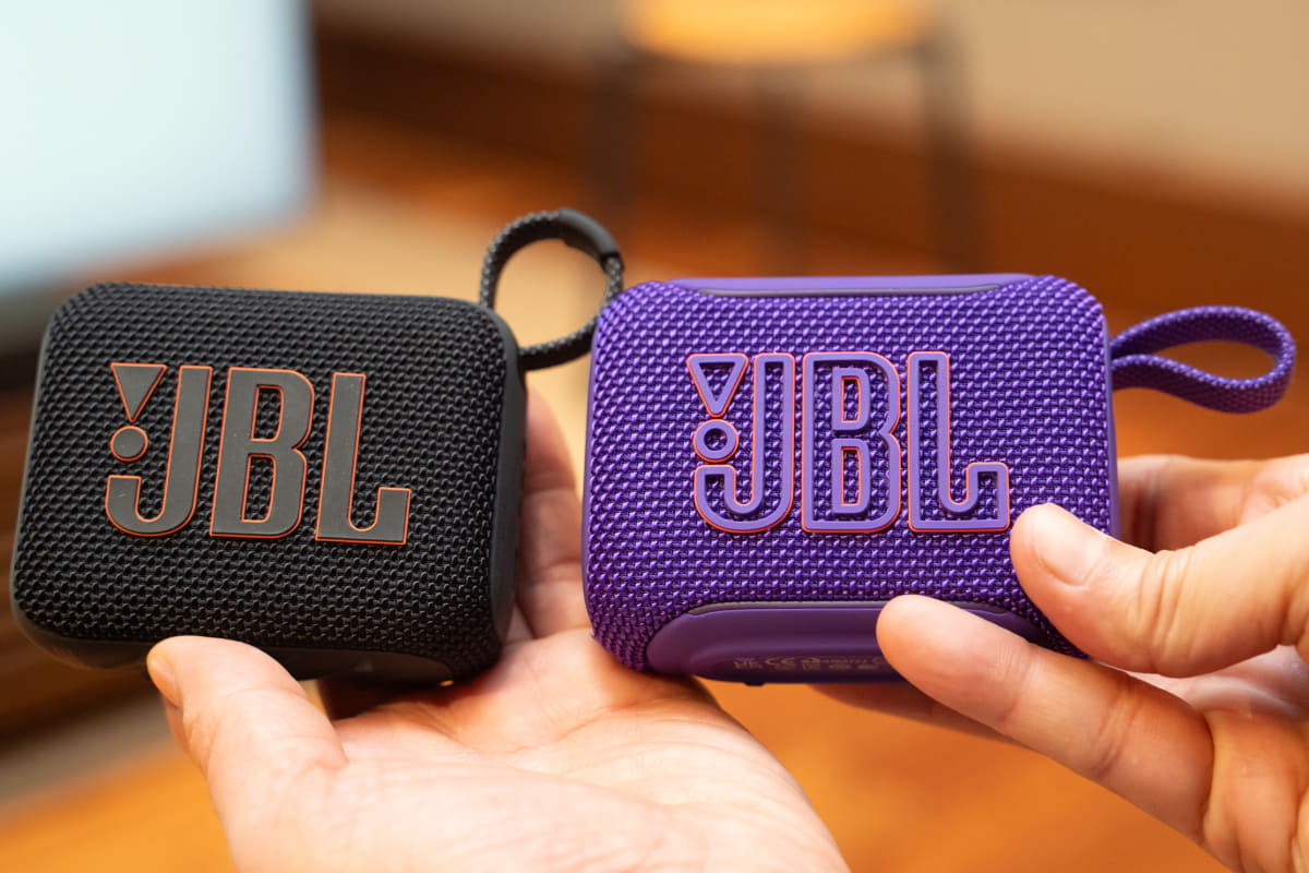 左からJBL GO 4、GO 5