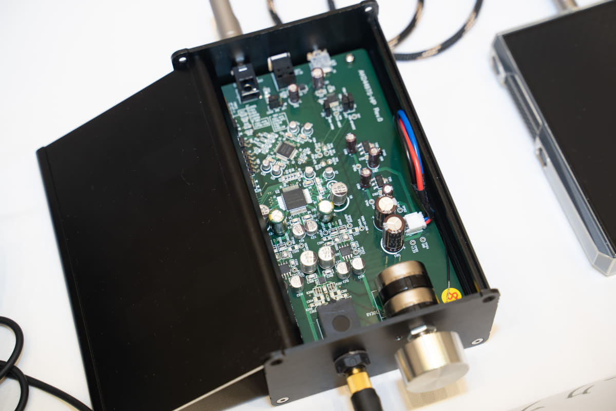 DACに「AK4497S」を使ったDAC内蔵ヘッドフォンアンプ