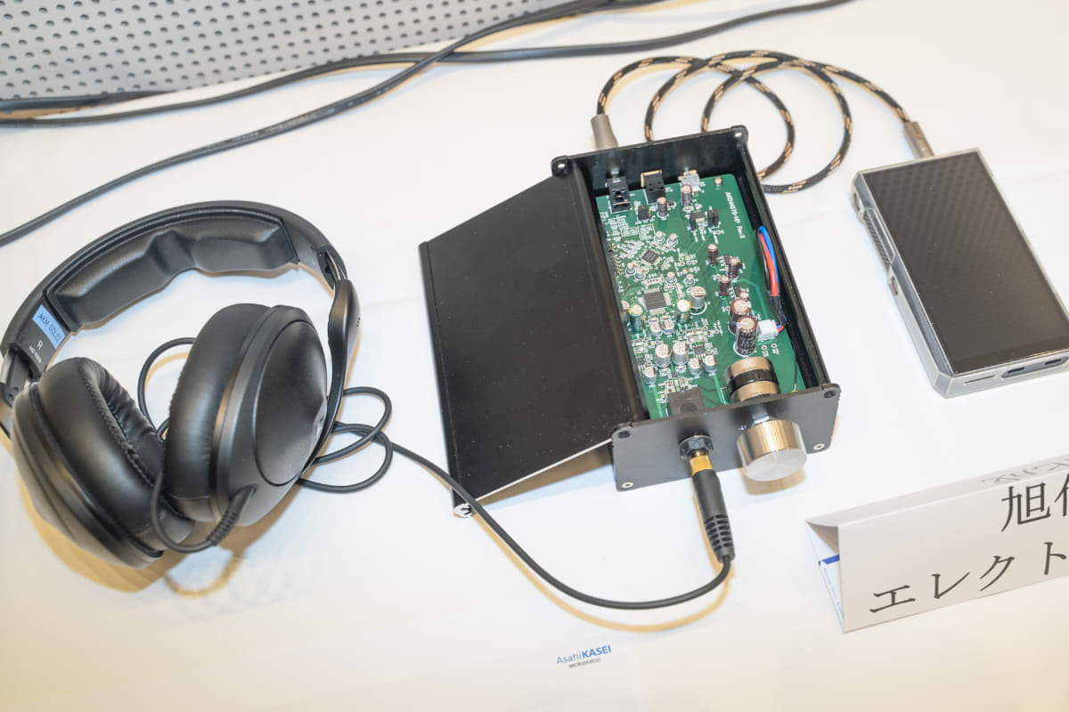 DACに「AK4497S」を使ったDAC内蔵ヘッドフォンアンプ