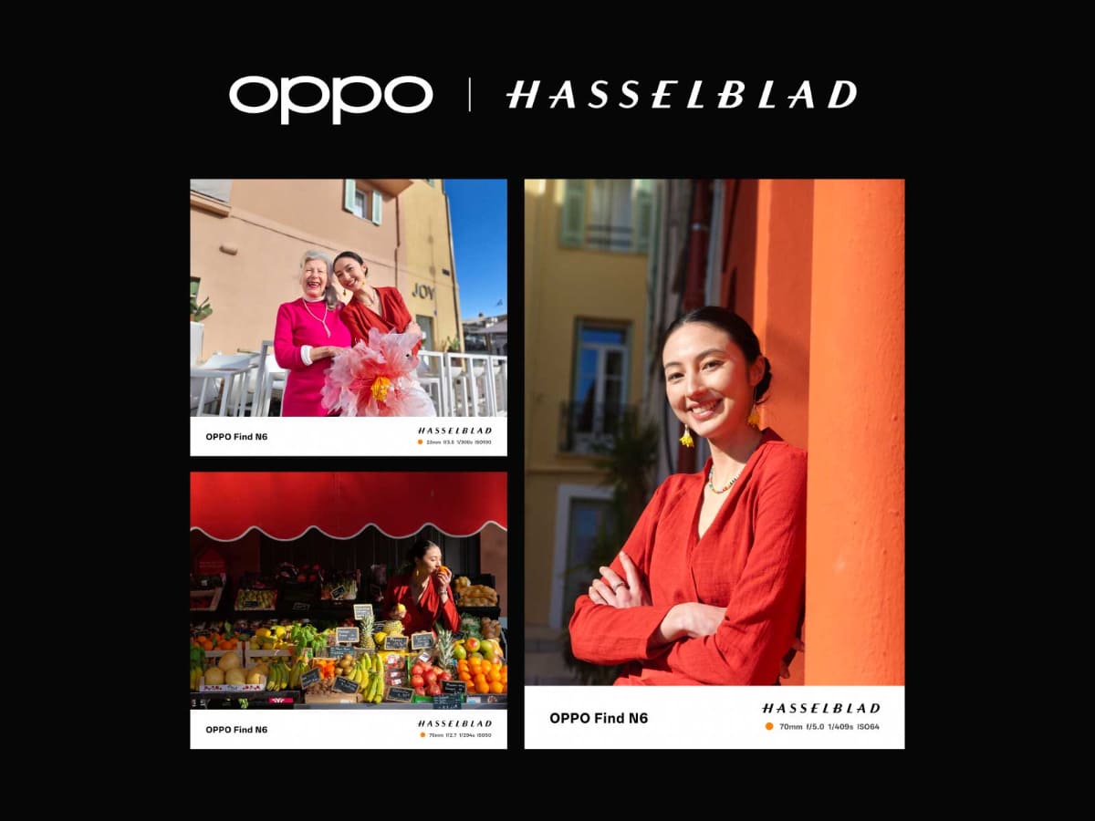 ハッセルブラッドと共同開発したカメラシステムを採用