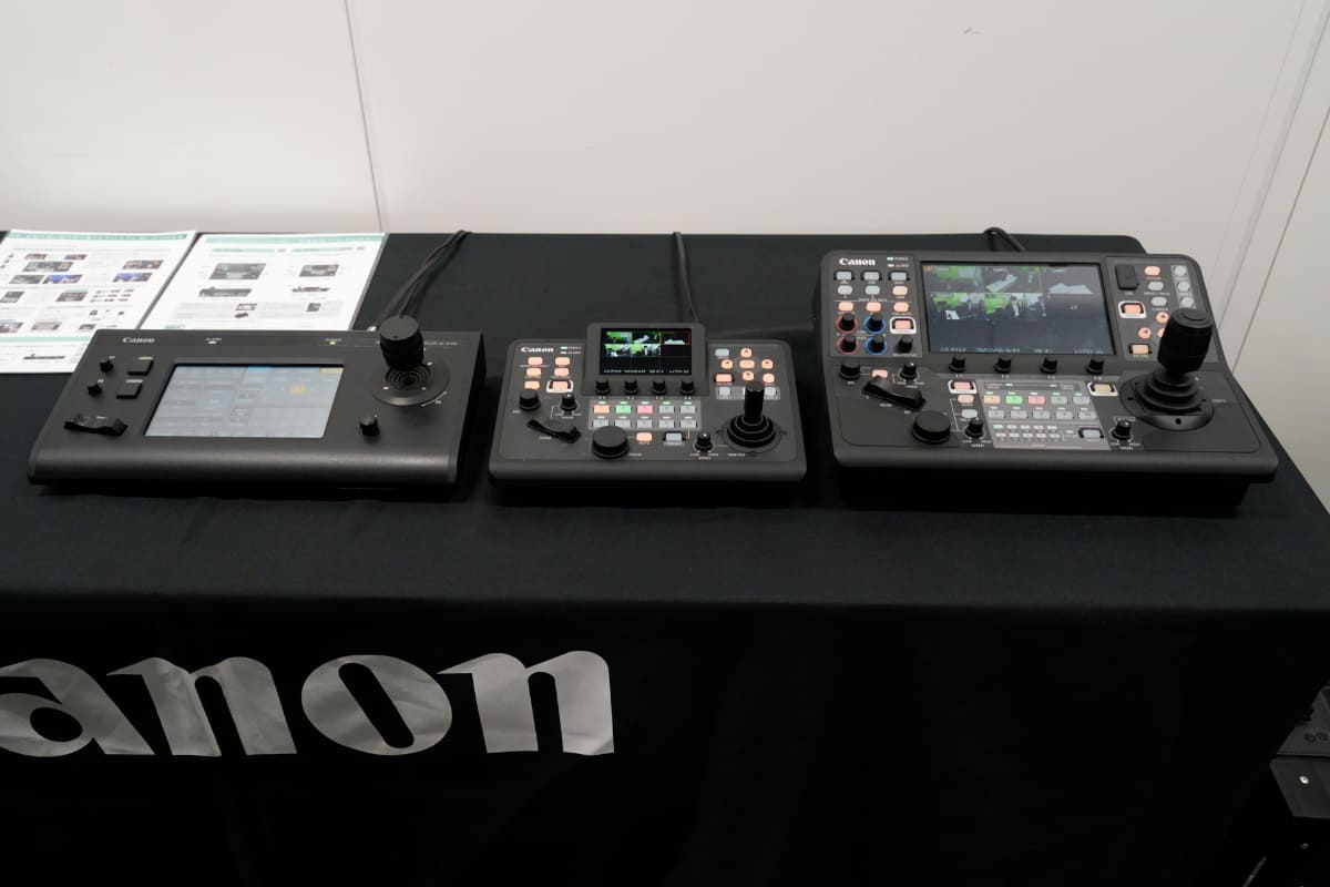 左からRC-IP100、RC-IP300、RC-IP1000