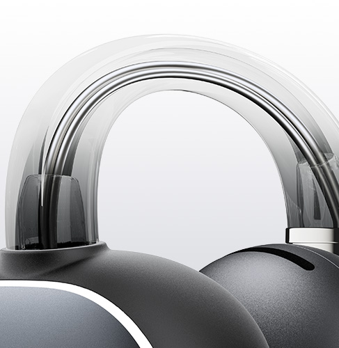 ブリッジ部分は簡単に広がる柔軟さがありつつ、ホールド力もあり、耳にしっかりと固定できる。シリコンで覆われているので、肌触りもソフトだ