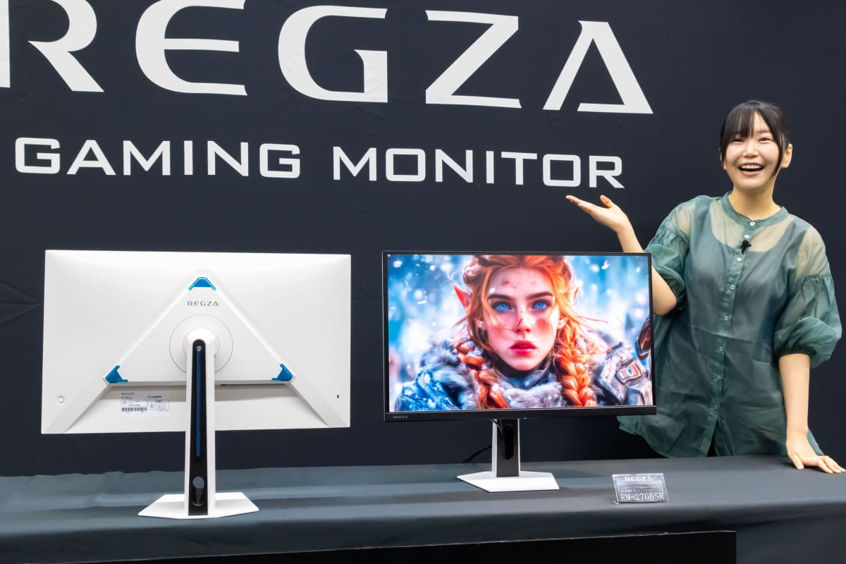 27型WQHDのレグザゲーミングモニター「RM-27G5SR」