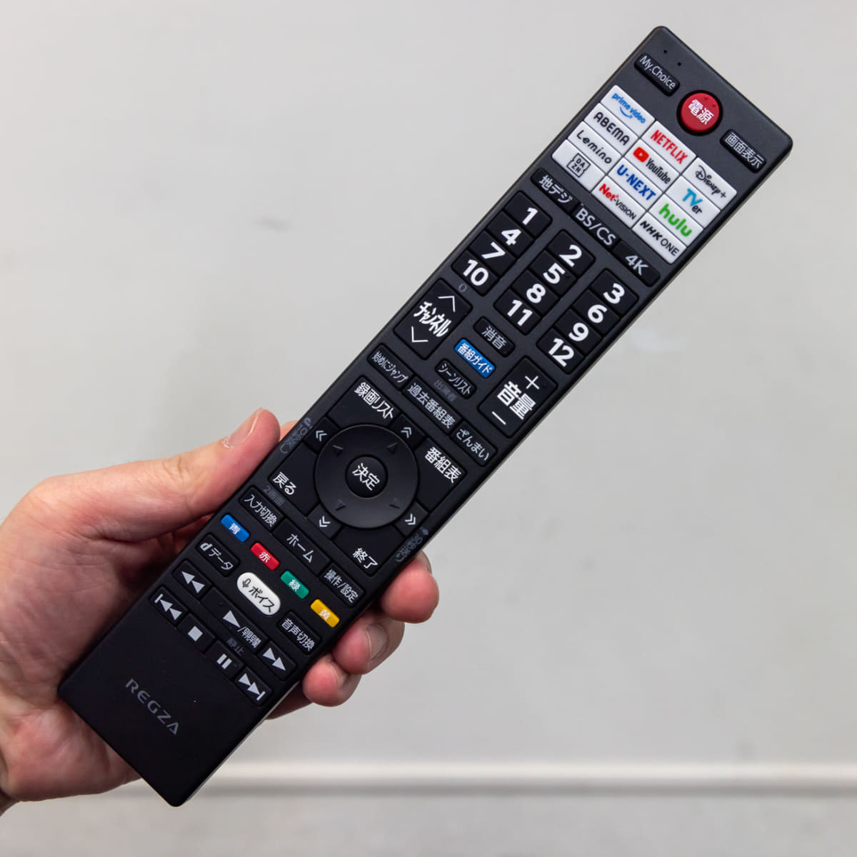 Z890Sシリーズのリモコン