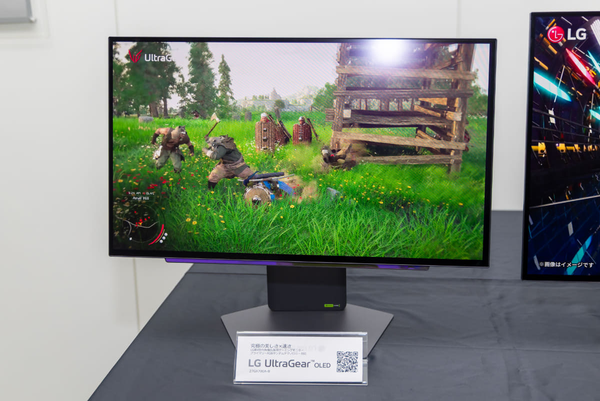 タンデムOLED搭載の「27GX700A-B」