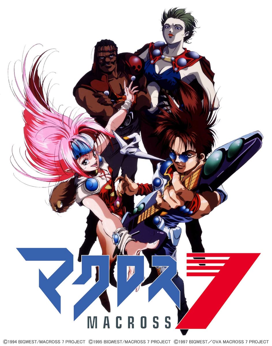 <span class="fnt-70">(c)1994 BIGWEST/MACROSS 7 PROJECT<br>(c)1995 BIGWEST/MACROSS 7 MOVIE PROJECT<br>(c)1997 BIGWEST/OVA MACROSS 7 PROJECT</span>