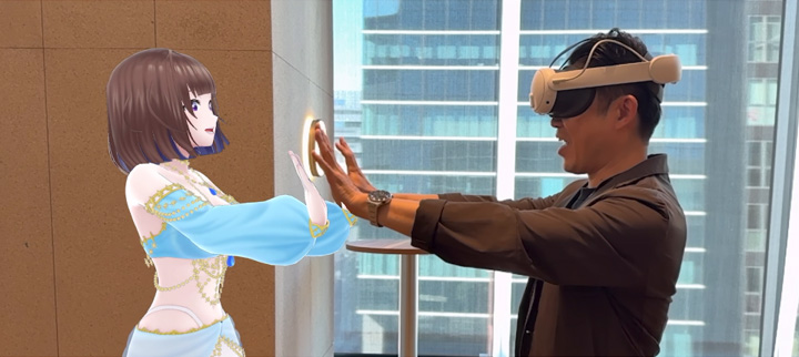 3D ミート&グリート イメージ