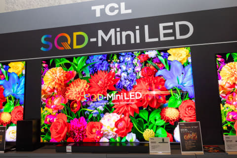 TCL、スーパー量子ドットで“全画面”広色域の新世代4K液晶。B＆O