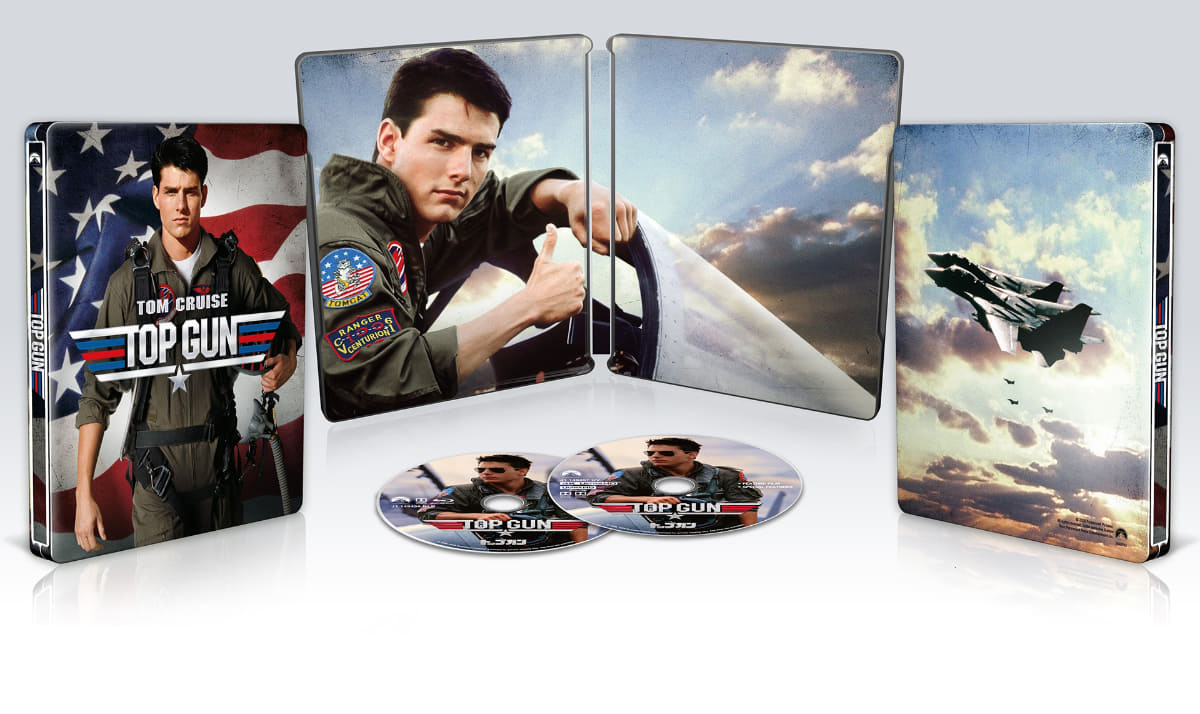 『トップガン』40th アニバーサリー スチールブック仕様 4K UHD＋ブルーレイ セット<Br><span class="fnt-70">(C) 1986,2026 Paramount Pictures. All rights reserved.</span>