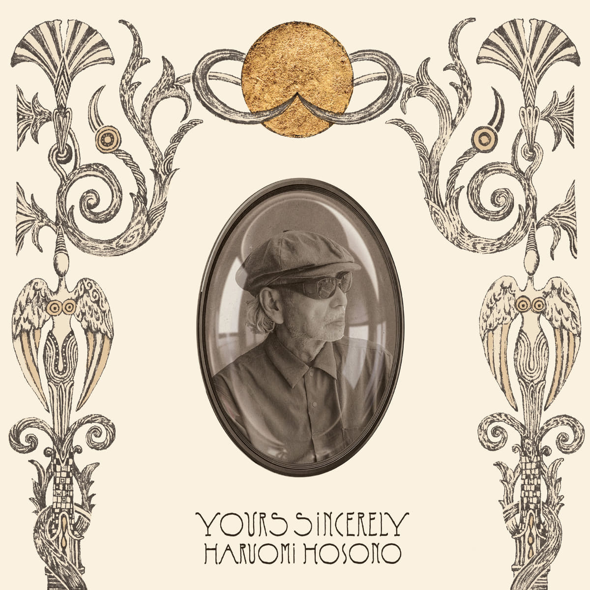 細野晴臣「Yours Sincerely」通常ジャケット