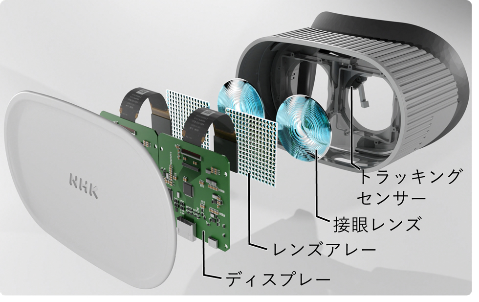 内部構成のCGモデル