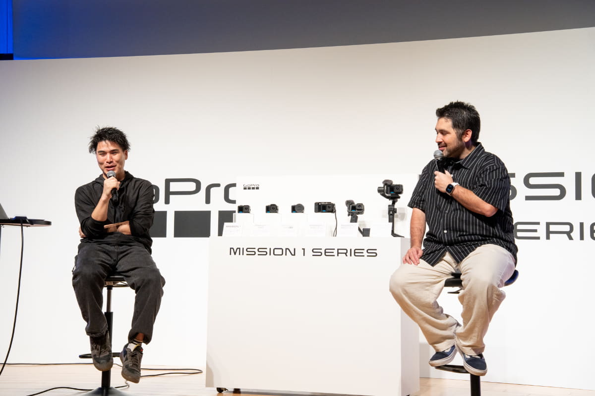 普光江氏とGoPro Japanのジャスティン・コーブ氏