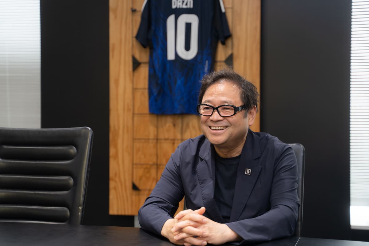 DAZN Japan最高経営責任者CEOの笹本裕氏