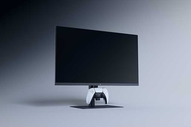 「27"ゲーミングモニター DualSense充電フック付き」