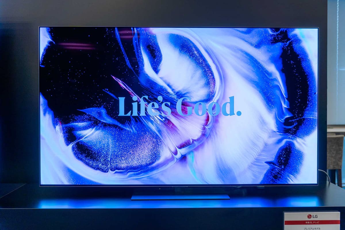 LG OLED evo AI G6の65型「OLED65G6PJB」