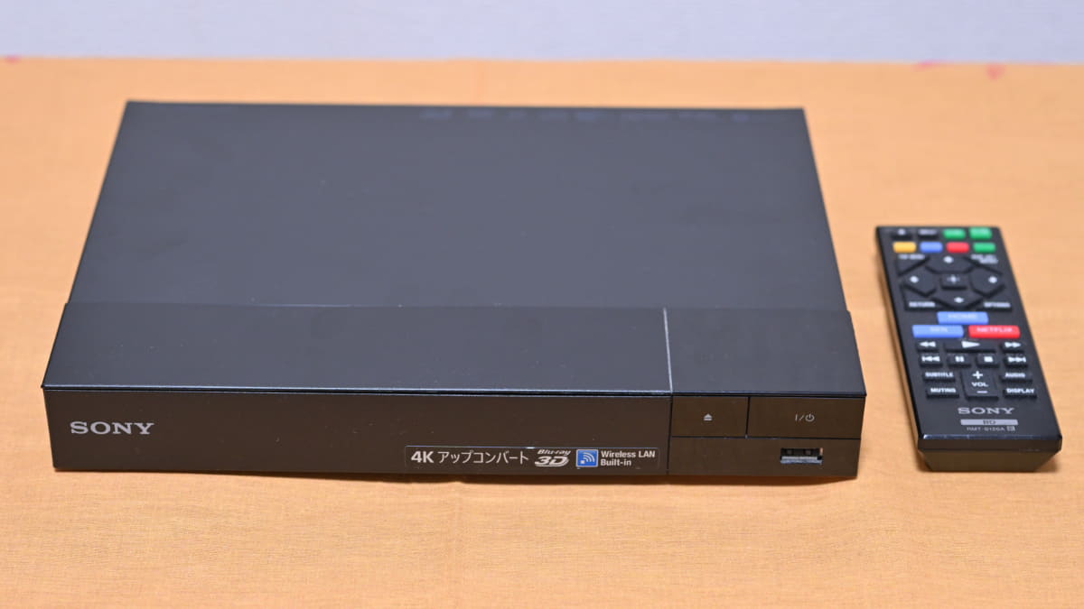 BDP-S6500。リサイクルショップで5,500円だった