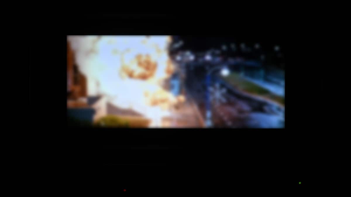 爆発シーン