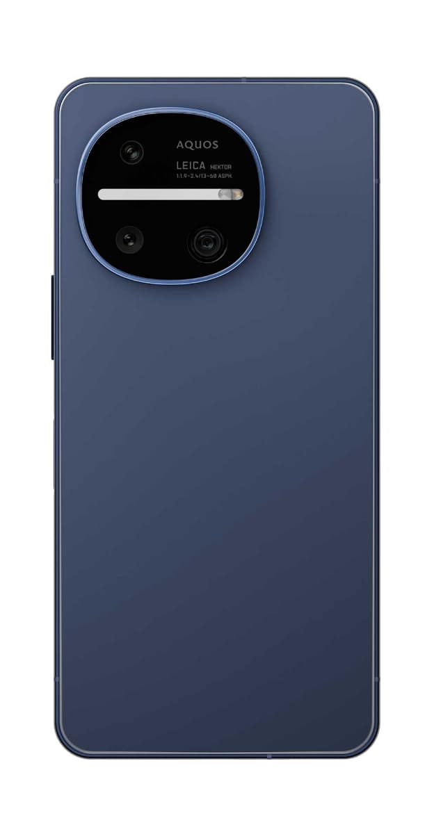 「AQUOS R11」ネイビー