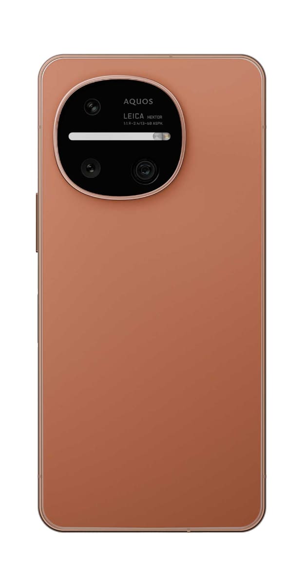 「AQUOS R11」テラコッタ