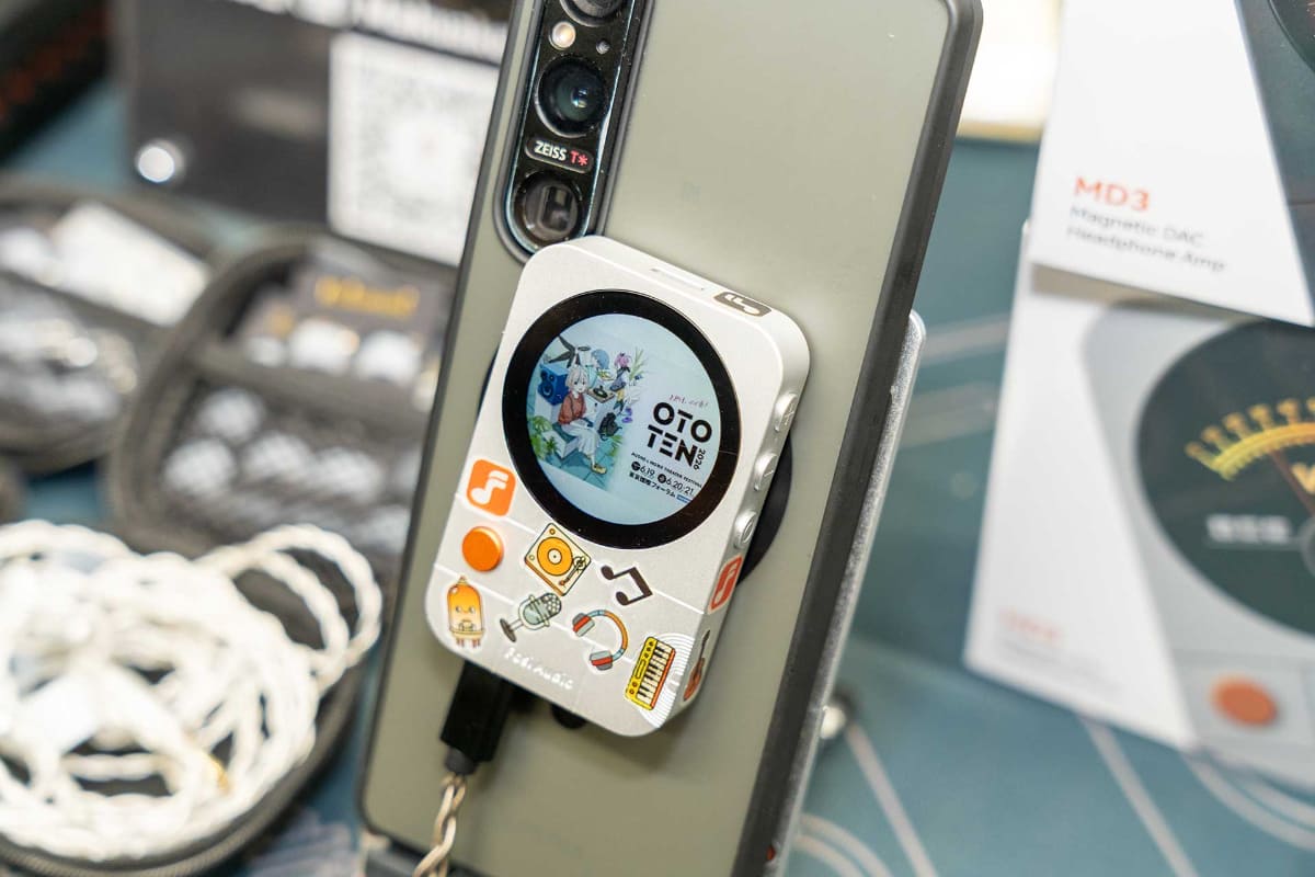Makuakeでクラウドファンディング中のスマホ用DACアンプ「MD3」