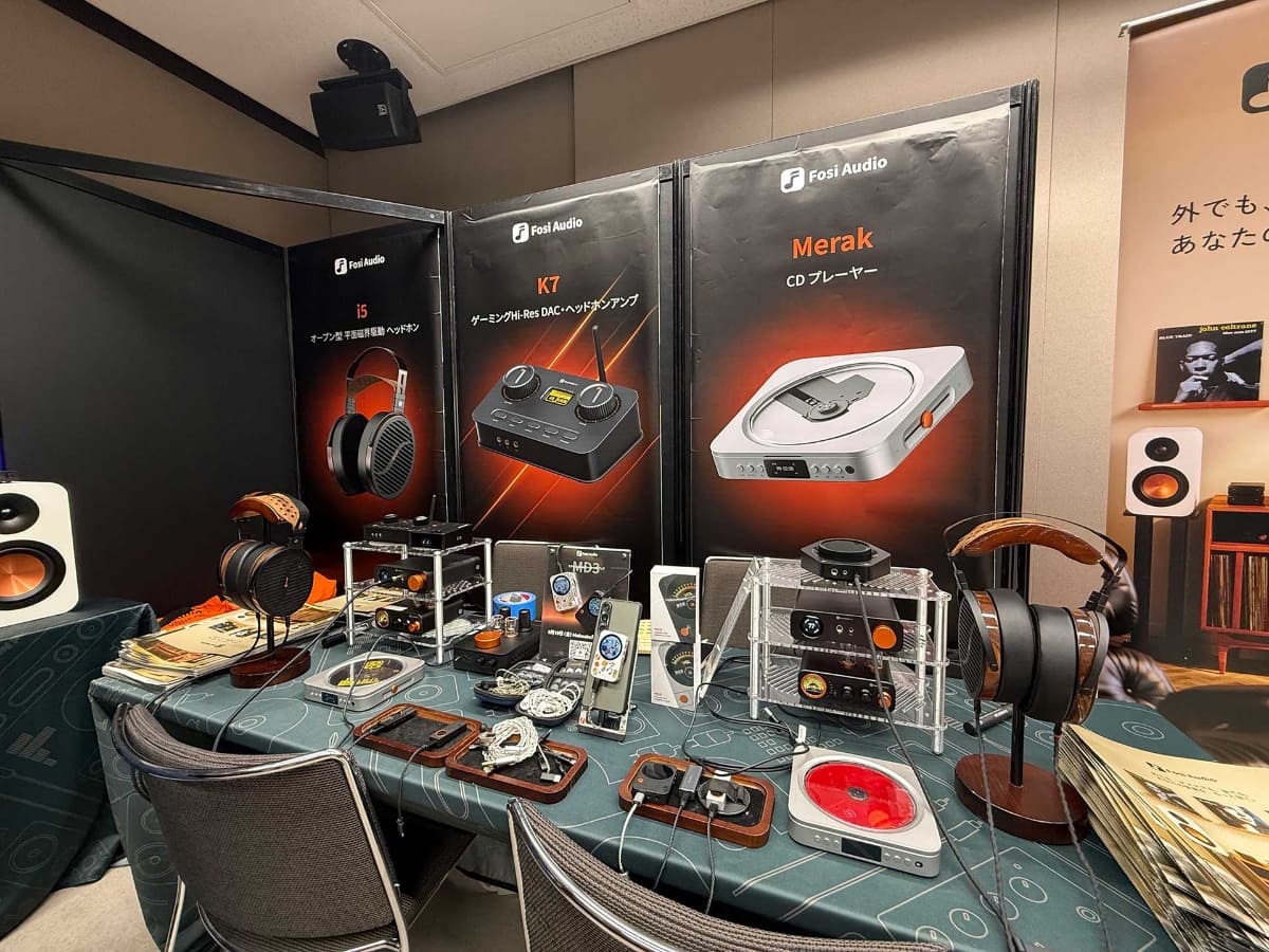 Fosi Audio Japanのブース