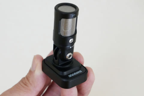 ライター　マイク型 レビュー】スマホ動画の音を良くしたい！シュア「MV88 USB-Cマイク」を