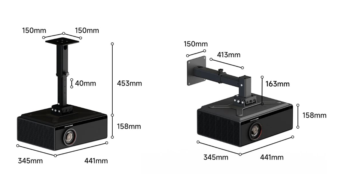天吊り金具の「XGIMI Ceiling Mount Ultra」(42,980円)