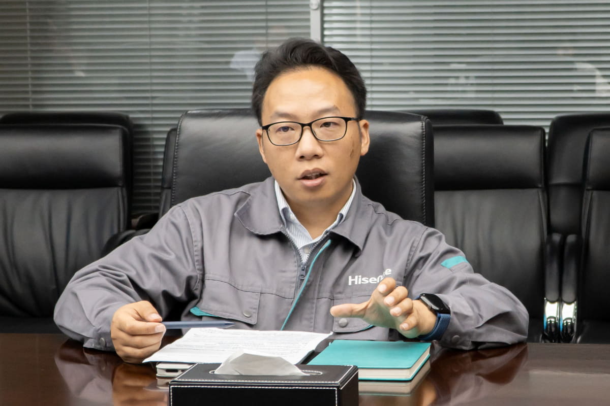 責任者を務める聶均氏