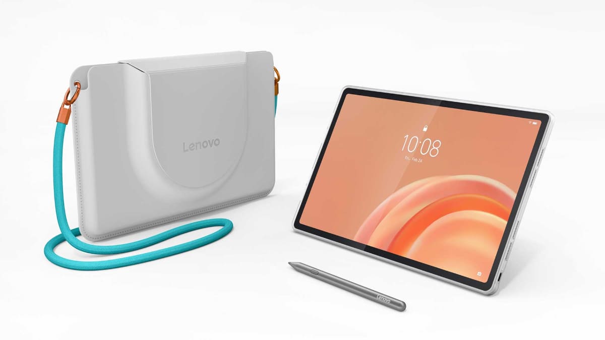 別売りアクセサリーとしてタッチペン「Lenovo Tab Pen Plus」ストラップ付きブリーフケースを用意する