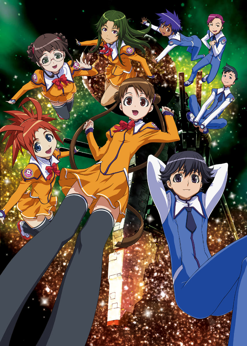 宇宙のステルヴィア<Br><span class="fnt-70">©Production I.G・FOUNDATIONⅡ・TX</span>