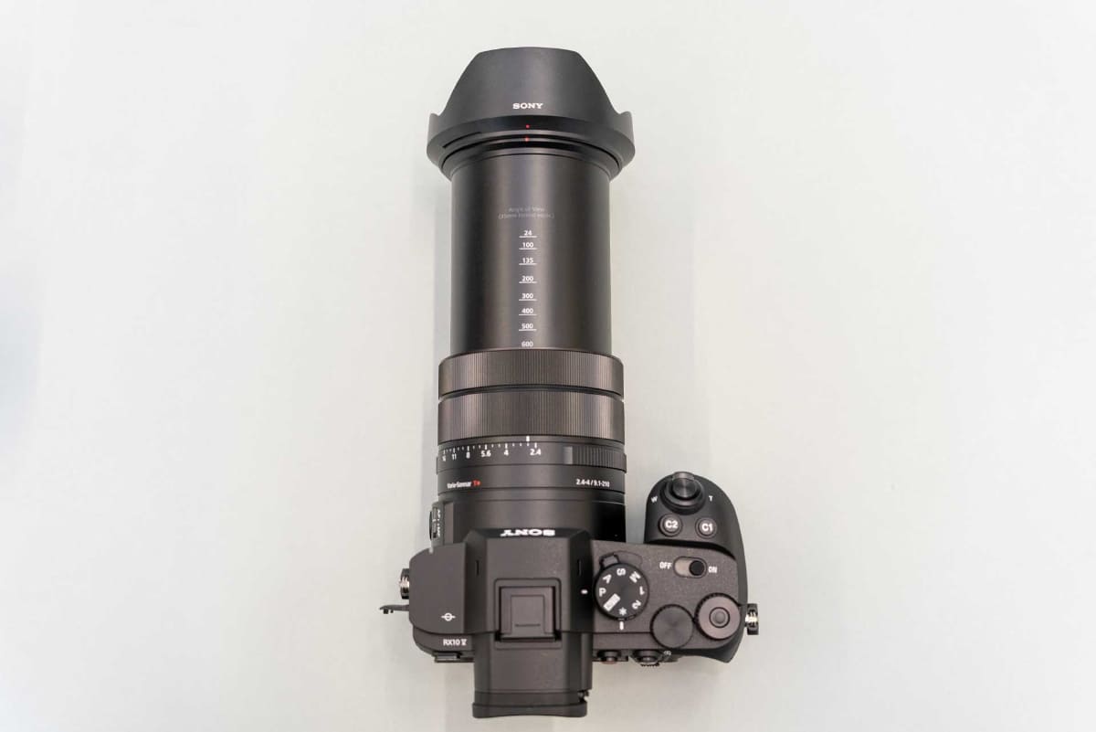 600mmまでの望遠に対応する