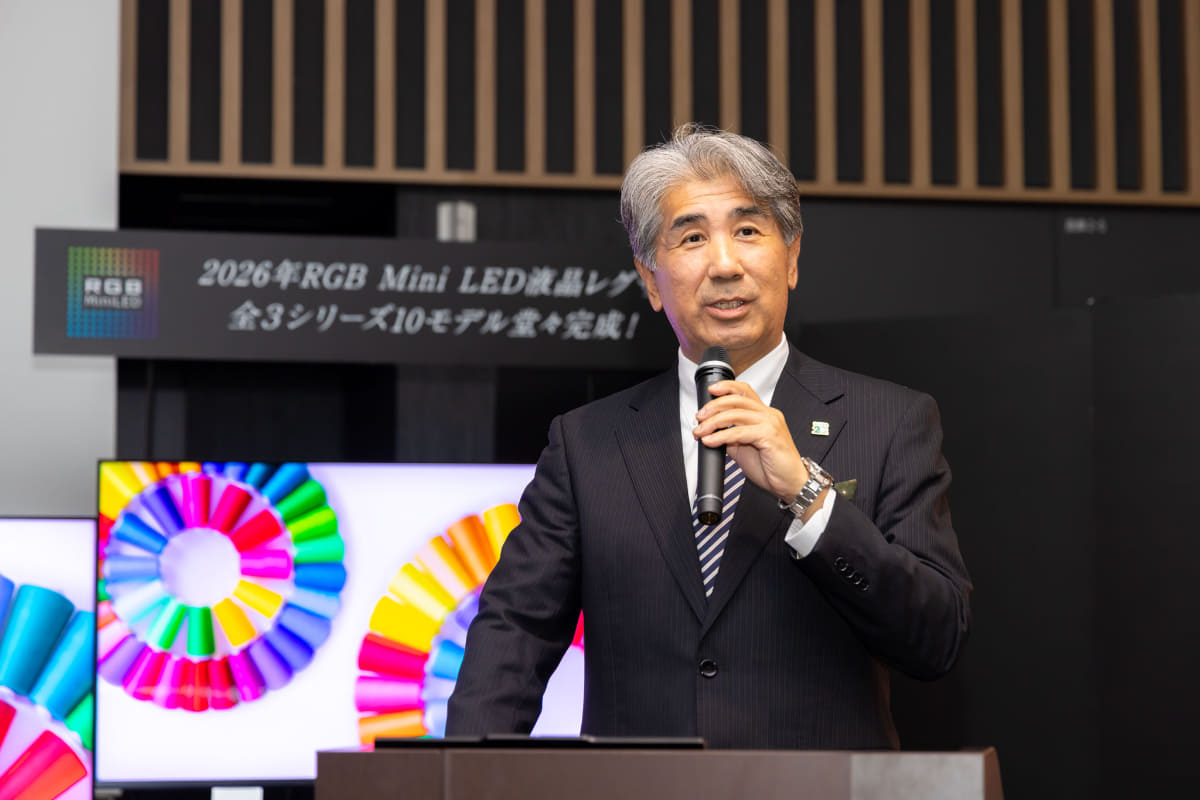 TVS REGZA 取締役副社長 石橋泰博氏