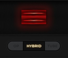 トリプルアンプシステムのモード切り替え画面
